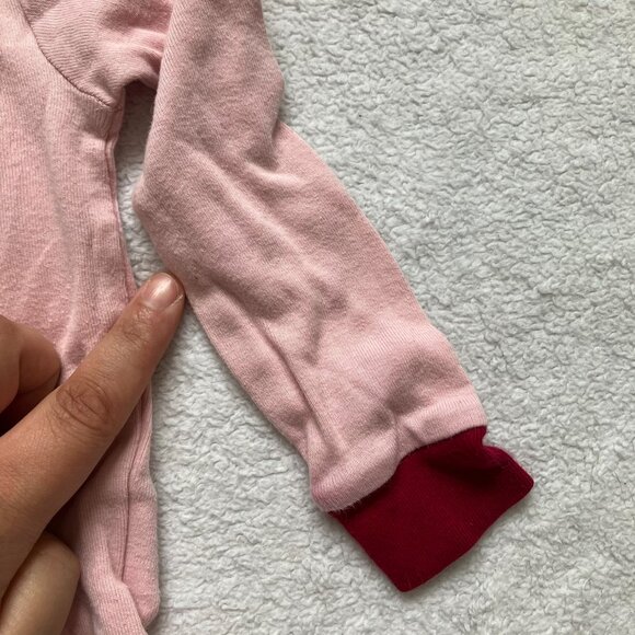 Wonder Nation Toddler Pajamas 24M | Pink Sheep Print GUC with Light Staining - Picture 5 of 16